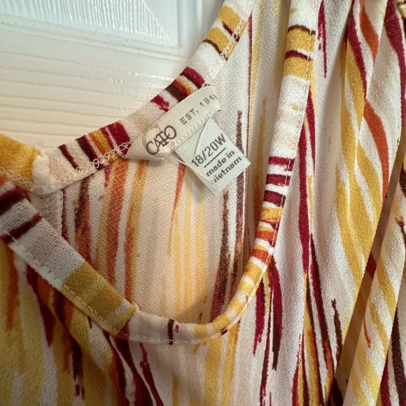 Cold shoulder blouse. - Picture 5 of 7